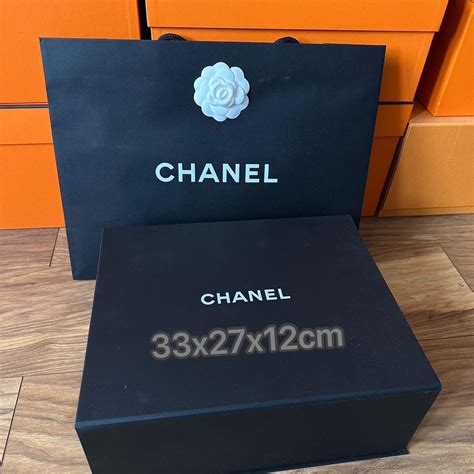 chanel empty box|perfume gift wrapped delivered.